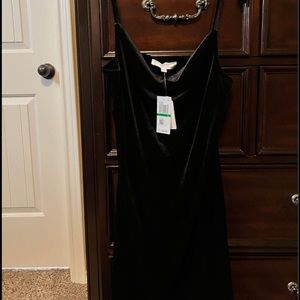 Hippie rose black mini dress - new with tags. Women’s size large